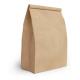 SACO KRAFT PARA DELIVERY PACK PEL TAMANHO G 24X15,5X31CM PCT COM 50 UNIDADES