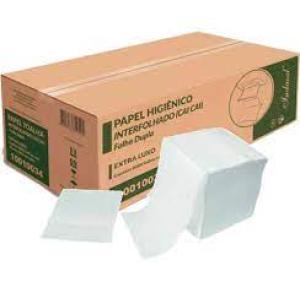 PAPEL HIGIENICO INTERFOLHADO CAI CAI 100% CEL FOLHA DUPLA 10X20 C8000